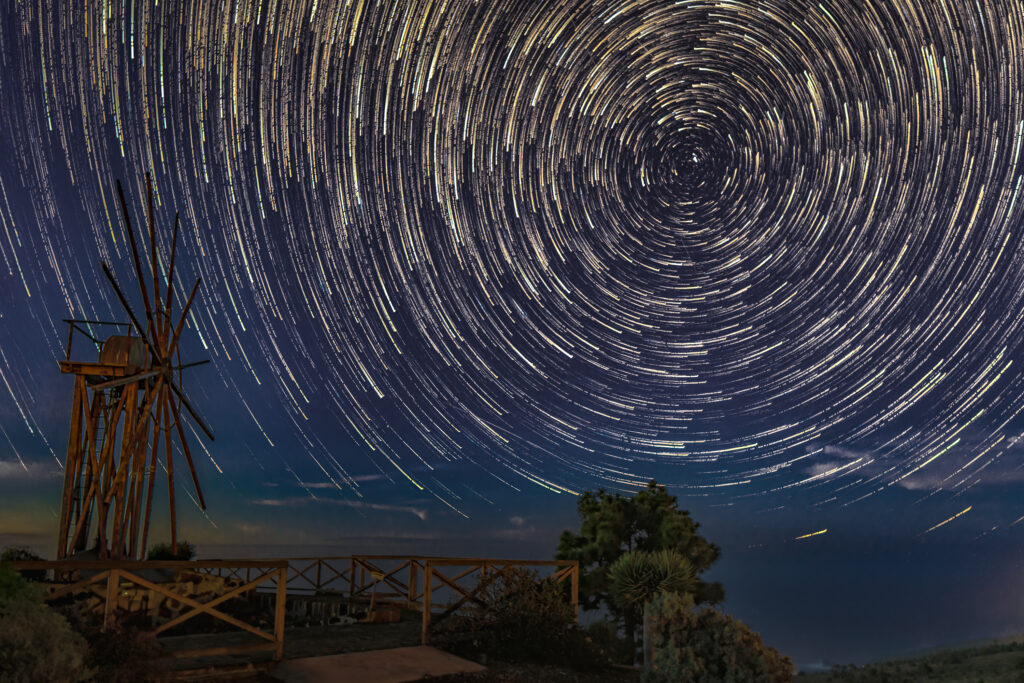 Sternenspuren auf La Palma